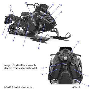 BODY, DECAL, BLACK SIDE PANEL W/ GRAY ACCENT- S22EFA8RS/EFB8RS (601535)