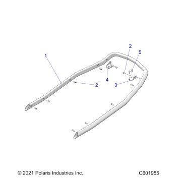 BODY, BUMPER, REAR - S23TFM8MS (C601955)