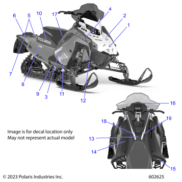 BODY, DECAL, BLACK SIDE PANEL - S24TDL8RS (602625)