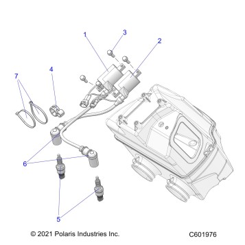 ELECTRICAL, IGNITION COIL/SPARK PLUGS - S24TFK6RS (C601976)