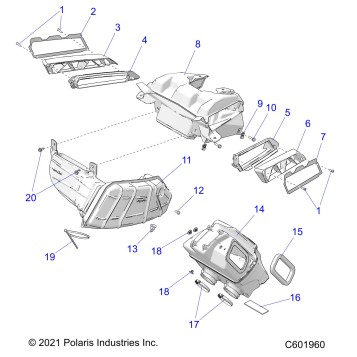 ENGINE, AIR INTAKE SYSTEM - S22TGG8RS/TGY8RS ALL OPTIONS (C601960C)