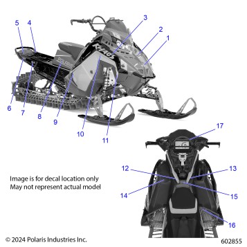 BODY, DECAL, BLACK SIDE PANEL - S25TGG8MS (602855)