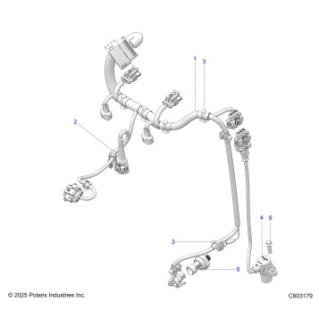 ENGINE, HARNESS AND SENSORS - S26TLF9FSL (C603179)