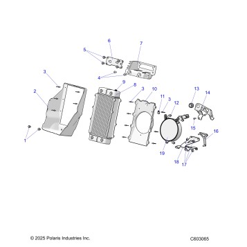 ENGINE, COOLING, RADIATOR - S26TFN6RSP/RSL (C603065)