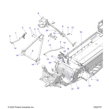 CHASSIS, CHASSIS ASM. and OVER STRUCTURE - S25AJE6RSN/6RSP (C602737)