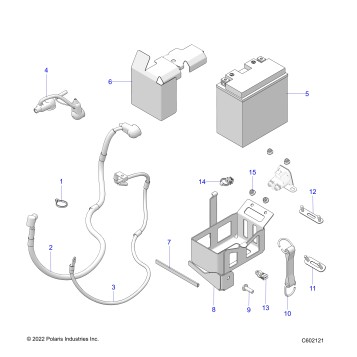 ELECTRICAL, BATTERY/BOX and CABLES - S24TKP6RS (C602121)