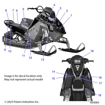 BODY, DECAL, BLACK SIDE PANEL W/BLUE DUSK TRIM - S26TGG8MS (603083)