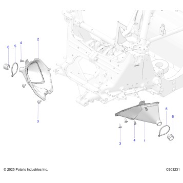 CHASSIS, TIE ROD BOOT ASM. - S26TLF9FSL (C603231)