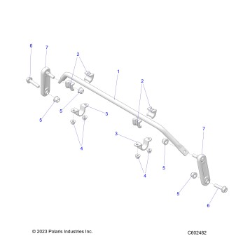 SUSPENSION, SWAY BAR - S26TLF9FSL (C602482)
