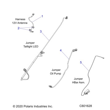 ELECTRICAL, JUMPER WIRES - S23TKV8RS (C601628)