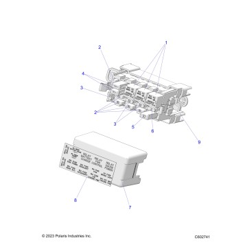 ELECTRICAL, FUSE BLOCK/FUSES - S25AJE6RSN/6RSP (C602741)