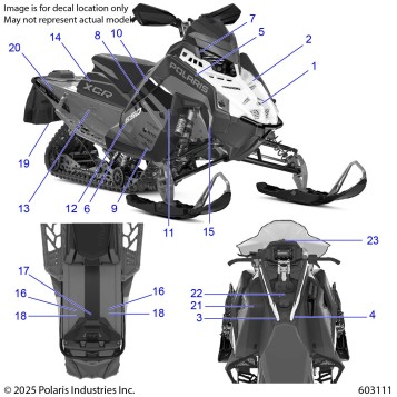 BODY, DECAL - S26TDL6LSA (603111)
