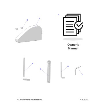 REFERENCE, TOOLS and OWNERS MANUAL - S26TLF9FSL (C603010)