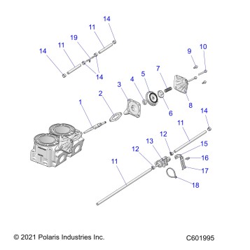 ENGINE, EXHAUST VALVES and SOLENOID - S26MDX6DSA (C601995)