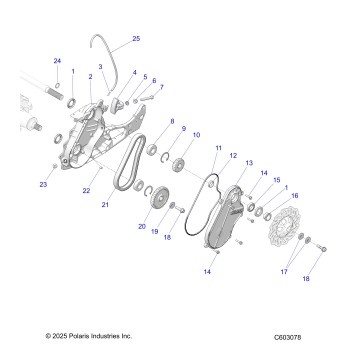DRIVE TRAIN, CHAINCASE - S26TDZ8MS (C603078)