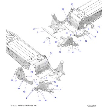 CHASSIS, BULKHEAD ASM. - S24TGM8RS(C601972)