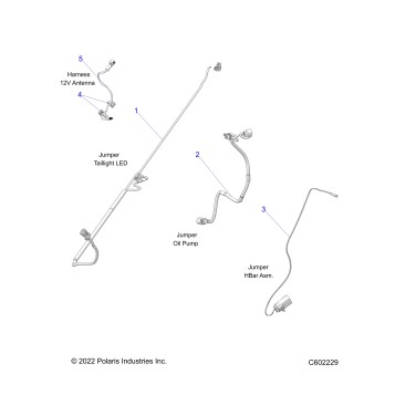 ELECTRICAL, HARNESS, JUMPER WIRES - S23TKV8MS (C602229)