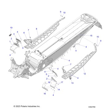 CHASSIS, FOOTRESTS, and RUNNINGBOARDS - S26TDP8RS (C602769)