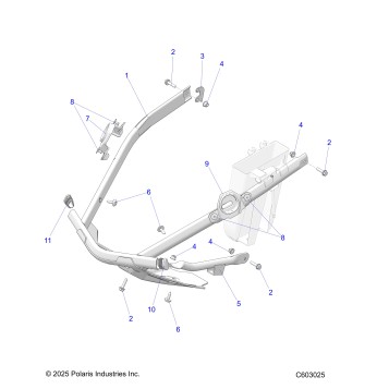 BODY, BUMPER, FRONT - S26TFM9BSB/9BSC (C603025)