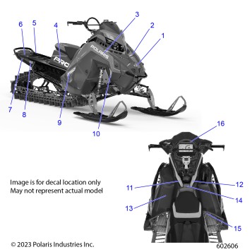 BODY, DECAL, BLACK SIDE PANEL W/GRAY ACCENT - S24TGM8RS (602606)
