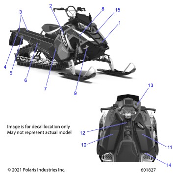 BODY, DECAL, BLACK SIDE PANEL W/GRAY ACCENT - S22EGB8RS/EGA8RS (601535)
