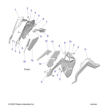 BODY, SIDE PANELS AND TRIM - S26TFN6RSP/RSL (C602492)