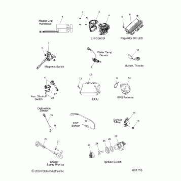 ELECTRICAL, SWITCHES, SENSORS and COMPONENTS - S21EKP8RS (601718)
