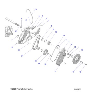 DRIVE TRAIN, CHAINCASE - S26TFN6RSP/RSL (C603053)