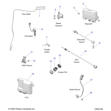 ELECTRICAL, COMPONENTS - S26TKL9BS (C603109)