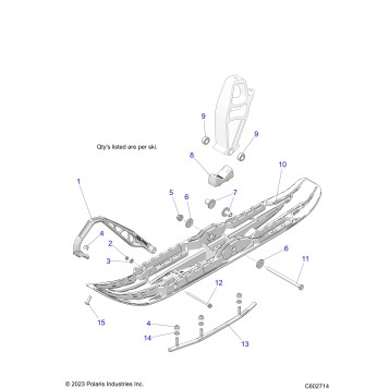STEERING, SKI ASM. - S26TFN6RSP/RSL (C602714)