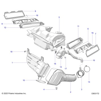 ENGINE, AIR INTAKE SYSTEM - S26AJE9FSL/AJN9FSL/FSM (C603172)