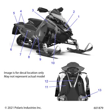 BODY, DECAL, BLACK SIDE PANEL W/MATTE TITANIUM ACCENT - S22TKP6RS (601879)