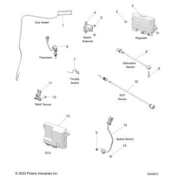 ELECTRICAL, COMPONENTS - S24TFK6RS (602541)