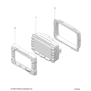 ELECTRICAL, MULTI FUNCTION GAUGE - S26TLF9FSL (C602506)