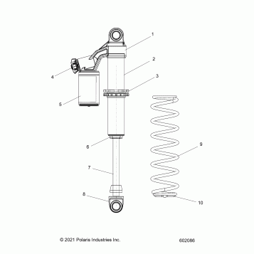 SUSPENSION, SHOCK, IFS - S23TKP9FS (602086)
