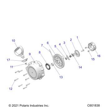 ENGINE, RECOIL STARTER - S22TDL6KSA (C601838)