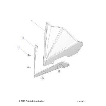 BODY, WINDSHIELD - S26MDX6DSA (C602631)