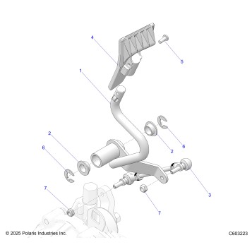 DRIVE TRAIN, SHIFT LINKAGE - S26TLF9FSL (C603223)