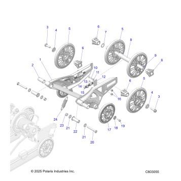 SUSPENSION, REAR EXTENSION - S26TFN6RSP/RSL (C603056)