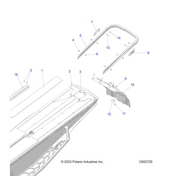 BODY, BUMPER, REAR - S25TDV8MS (C602729)