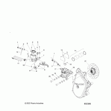BRAKES, BRAKE SYSTEM - S26MDX6DSA (602386)
