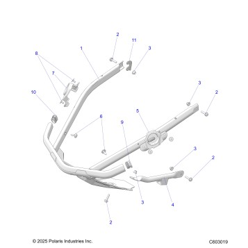 BODY, BUMPER, FRONT - S26TDE9FS (C603019)