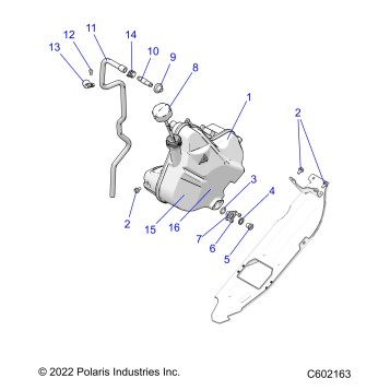 ENGINE, OIL TANK - S23TKP9FS (C602163)