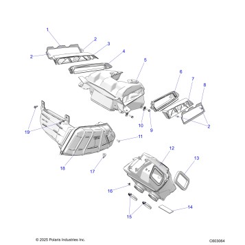 ENGINE, AIR INTAKE SYSTEM - S26TFN6RSP/RSL (C603064)