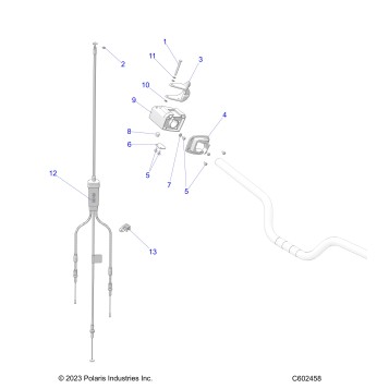 ENGINE, THROTTLE CONTROL ASM. - S25CED5TSL/TSU (C602458)