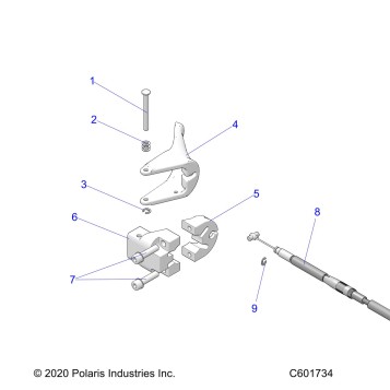 ENGINE, THROTTLE ASM. - S26MDX6DSA (C601734)