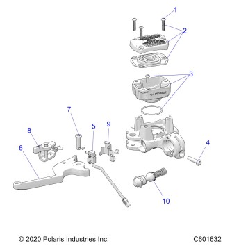BRAKES, MASTER CYLINDER ASM. - S22TDL6KSA (C601632)