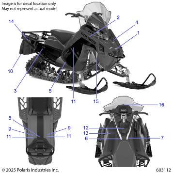 BODY, DECALS - S26TLF9FSL (603112)