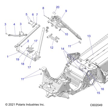 CHASSIS, CHASSIS ASM. and OVER STRUCTURE - S24TFM8MS (C602049)