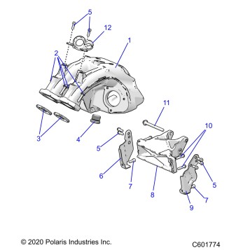 ENGINE, INTAKE MANIFOLD - S23TKP9FS (C601774)